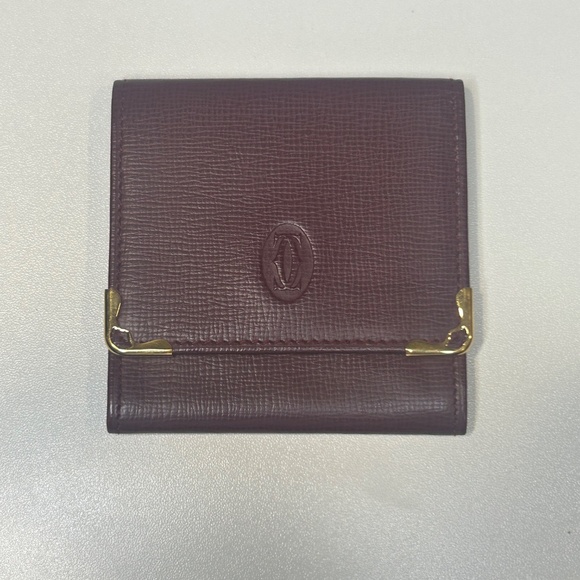 100% AUTHENTIC - Cartier Coin Pouch - Picture 1 of 4
